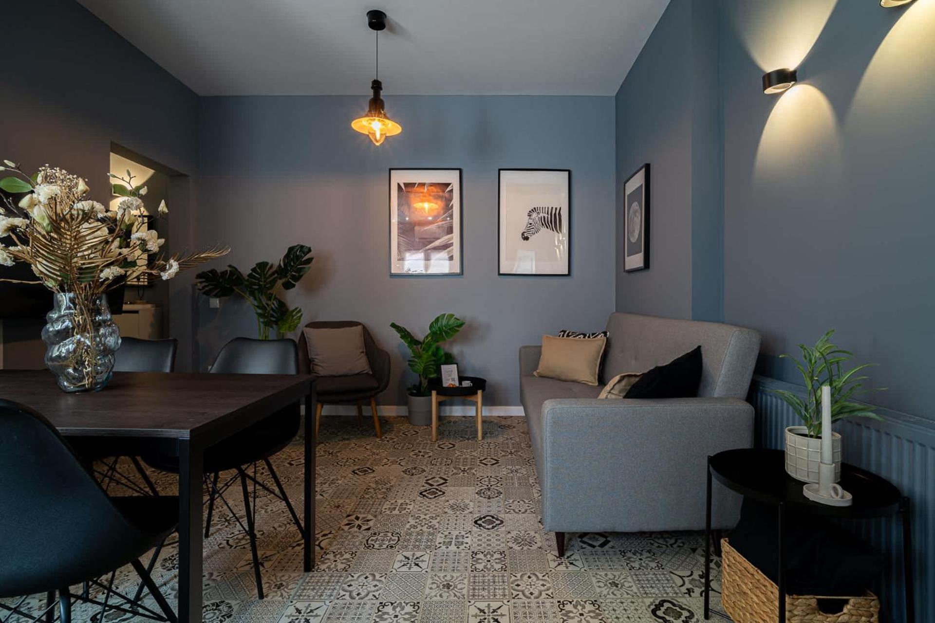Chic Black & White 2Br Retreat On Dambovitei Bucareste Exterior foto