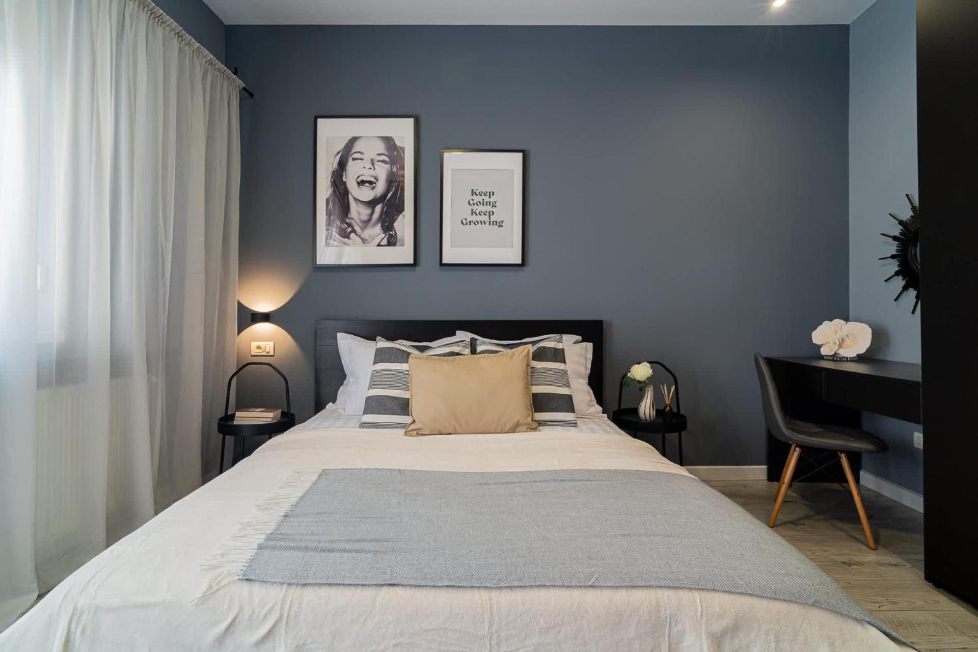 Chic Black & White 2Br Retreat On Dambovitei Bucareste Exterior foto